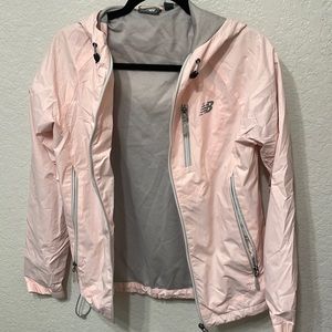 Salmon pink new balance windbreaker